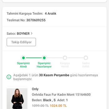 Trendyol Dan Sipariş Verdiğim Ürünü Boyner Satıcısı Kargoya Vermiyor