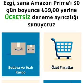 Amazon Prime Üyelik İptali