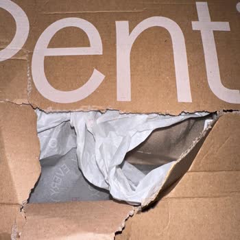 Hepsijet Aracılığıyla Gelen Penti Ürününün Kutusu Yırtık Geldi