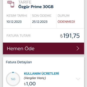 Türk Telekom Paket Ücretinin Tutarsızlığı