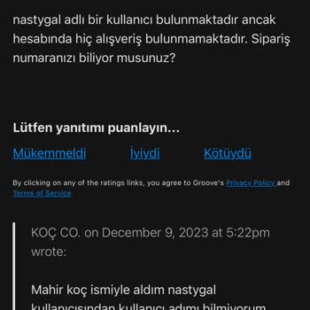 Gardrops Firmasının Hesabımı Kapatıp Paramı Koparmaya Çalışıyor!