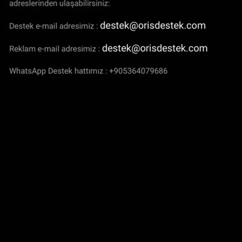 Orisbet Ödenmeyen Çekime Bulunamayan Çare