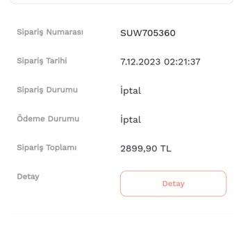 Suwen Para İadesi Yapmıyor