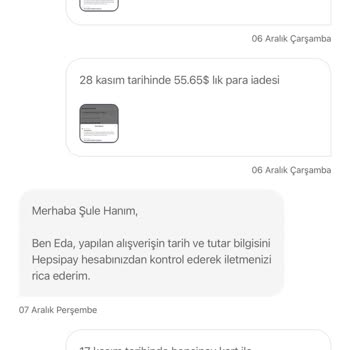İki Haftadır Hepsipay Para İademi Yapmıyor