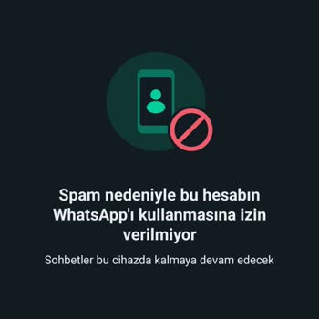 WhatsApp Hesabım Kapandı