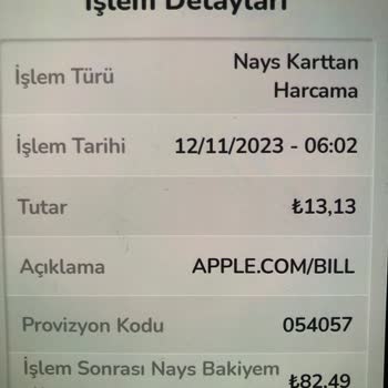 Apple Bilgim Dışında Hesabımdan Para Çekimi