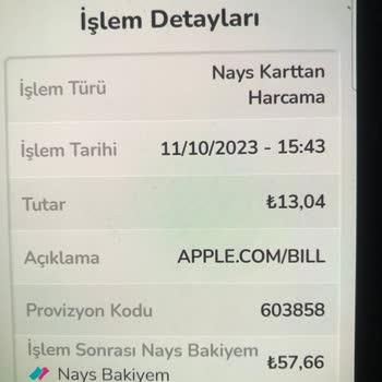 Apple Bilgim Dışında Hesabımdan Para Çekimi