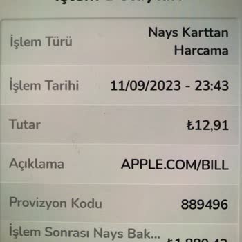 Apple Bilgim Dışında Hesabımdan Para Çekimi