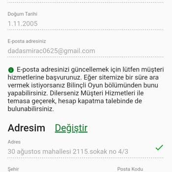 Bets10 Hesap Doğrulama Adimi