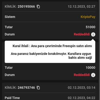 Hızlıbahis Bakiye Sıfırlama, Kazanç İptali, Bahane