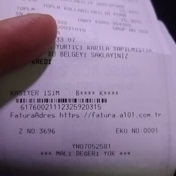 A101 Kasiyer Tavırları Yaklaşımı