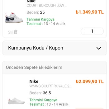 FLO Ayakkabı FLO Gönderilmeyen Ürün