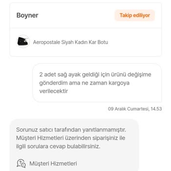 Hepsiburada Değişim Talebi Adı Altında Para İadesi Yapılması