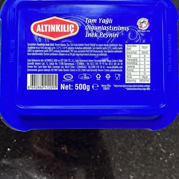 Altınkılıç Peynirden Kıl Çıktı