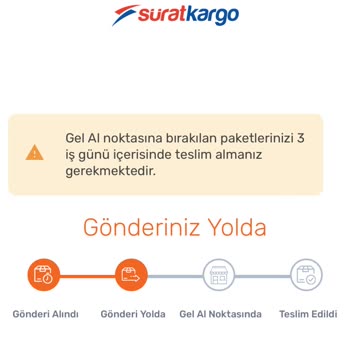 Sürat Kargo Teslim Edilemeyen Ürün
