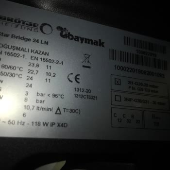 Baymak Sıfır Aldığım Cihaz Sürekli Arıza Veriyor