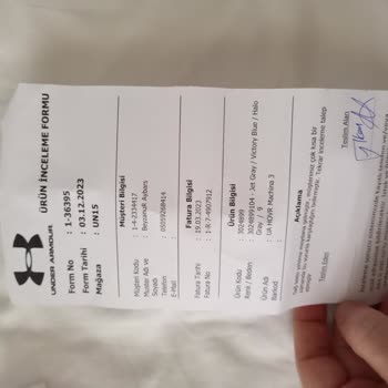 7 Ayda Yırtılan Under Armour Spor Ayakkabı