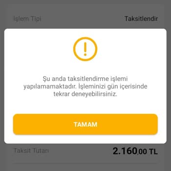 VakıfBank Kredi Kartı Taksitlendirme Sorunu