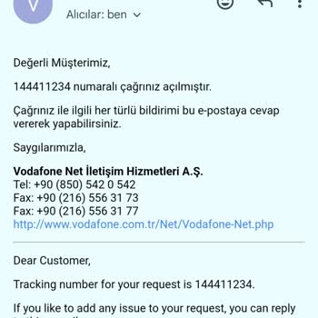 Vodafone Net Maalesef Sözünde Durmadı