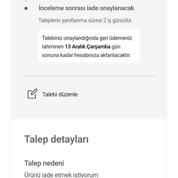 Hepsiburada'nın İptalde İşleminde Ayrı İade İşleminde Ayrı Sıkıntı