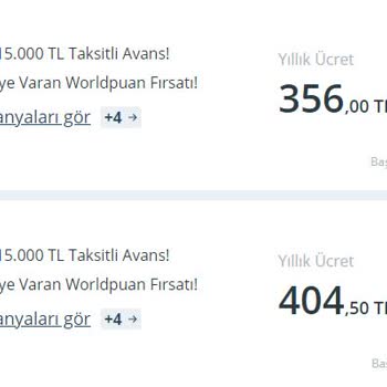 Yapı Kredi Bankası Faizsiz Taksitli Nakit Avans