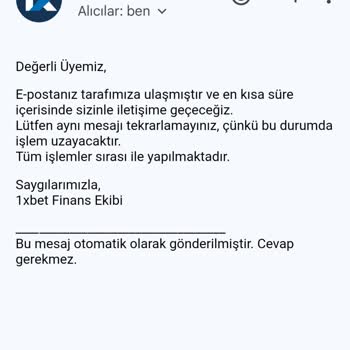 1xBet Ödemeler Hesaba Yatmıyor
