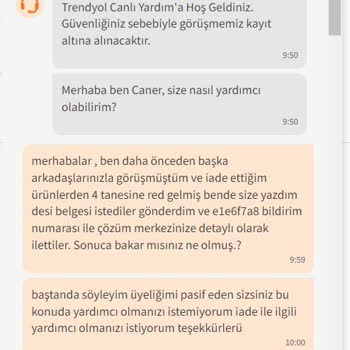 Trendyol Kendi Mağazasından Mağduriyet