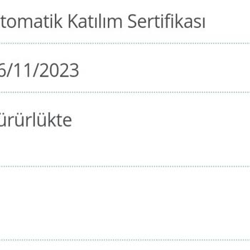 Türkiye Hayat Emeklilik BES İptal Etmiyor