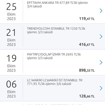 Fly Dolap Para İadesi Yapılmaması