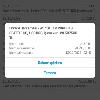 Enpara Hesabımdan Gece Yarısı İzinsiz Para Çekildi!