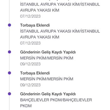 PTT Kargo Teslimatım Hiçbir Zaman Yapılmıyor Kargomu İstiyorum