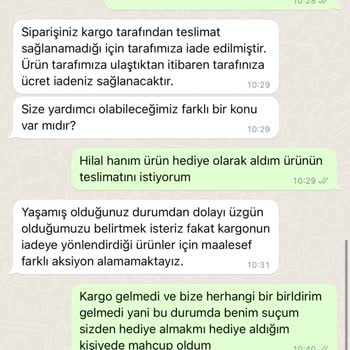 Stradivarius Ürün Teslim Edilmemesi
