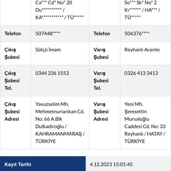 Sürat Kargo'nun Kargomu Kayıp Etmesi