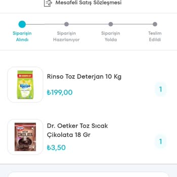 A101 Sipariş Edilen Ürünün Gönderilmemesi