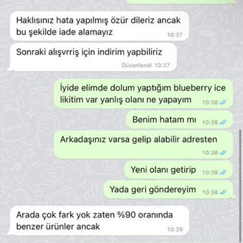 Puff-tr.net Yanlış Ürün Göndermesi Hakkında