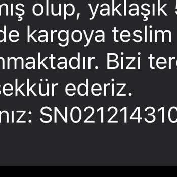 İsem Kitap Pişmanlık Siparişim Kargoya Verilmedi Tamamen Zaman Kaybı