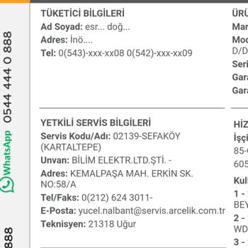 Arçelik 9146 Sürekli Arıza