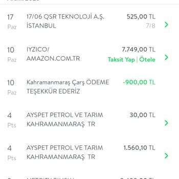 Amazon Kredi Kartı Fazla Para Çekildi