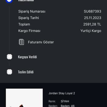 Sneaks Up Ödemesini Yaptığım Ürün 18 Gündür Halen Elime Ulaşmadı