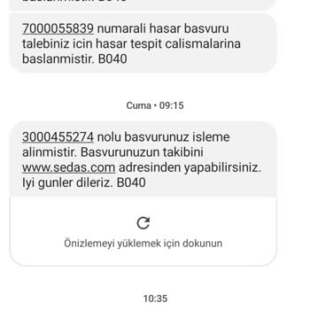 SEDAŞ Başvurumu Olumsuz Sonuçlandırıyor