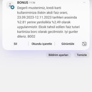 Garanti BBVA 2 Kere Faiz İşlenmesi