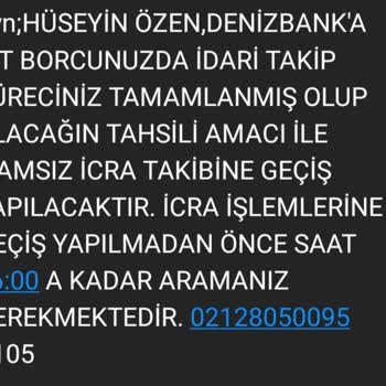 Denizbank? Kurtaran Hesap