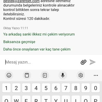 Zaferbet Sitesinin Ödeme Yapmaması
