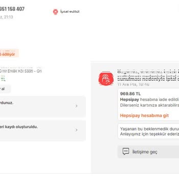 Hepsiburada Hatalı Fiyat Sebebiyle Sipariş İptali Hak Yemektir!