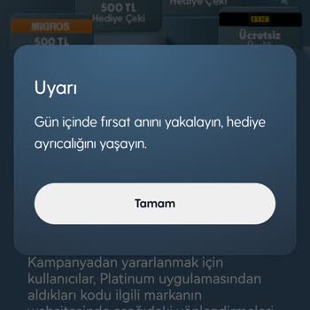 Turkcell Platinum Sürpriz Çekilişleri