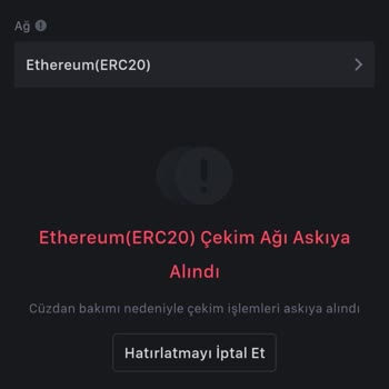 Mexc Token Ağ Problemi