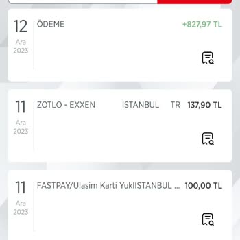 Exxen Bilgim Dışında Para Çekildi