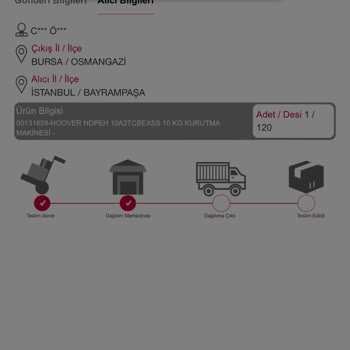 10gündür Horoz Lojistik'ten Gelmeyen Kargo