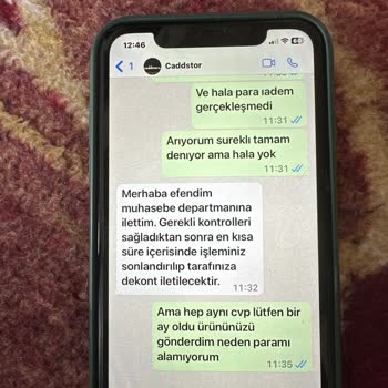 Caddstore İade Ödemesi Yapılmaması