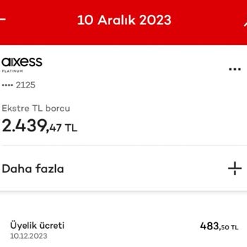 Akbank Kredi Kartı Yıllık Ücreti